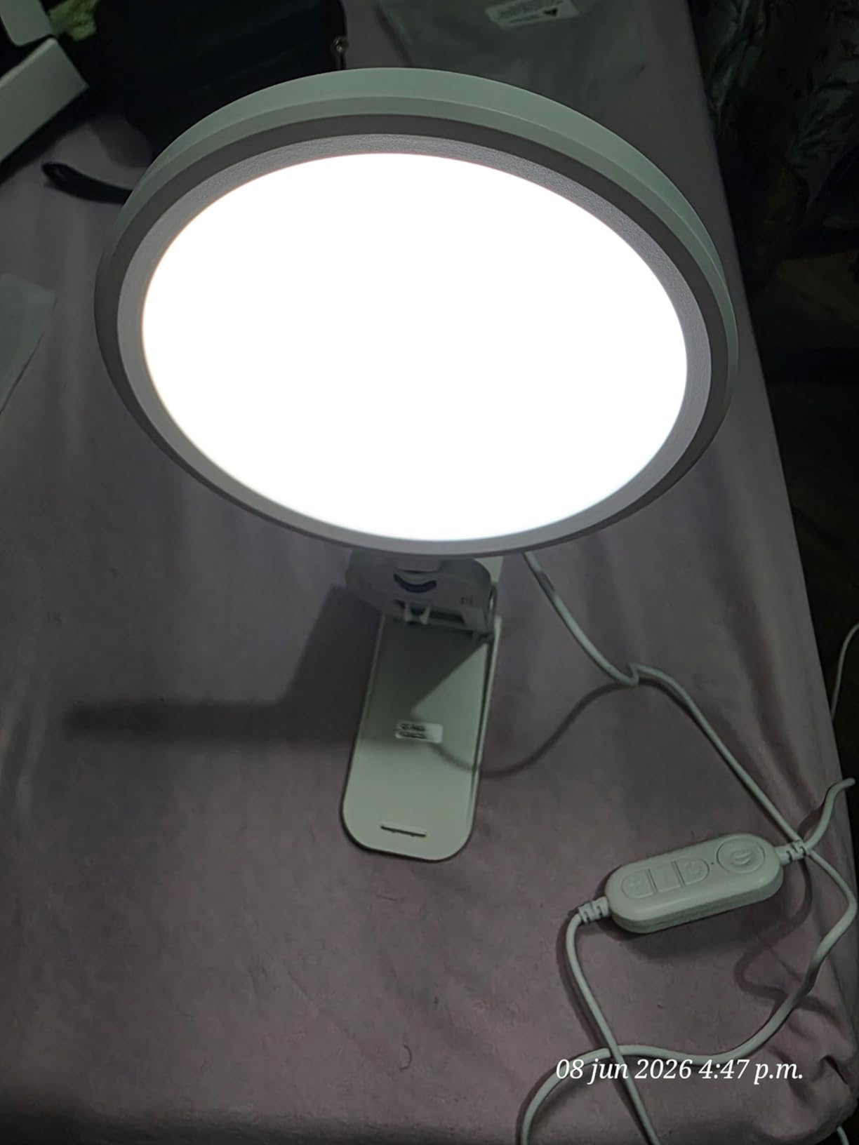 LitONES Ring Light for Computer, Eye-Care Lighting for Zoom Call, Streaming customer photo 2