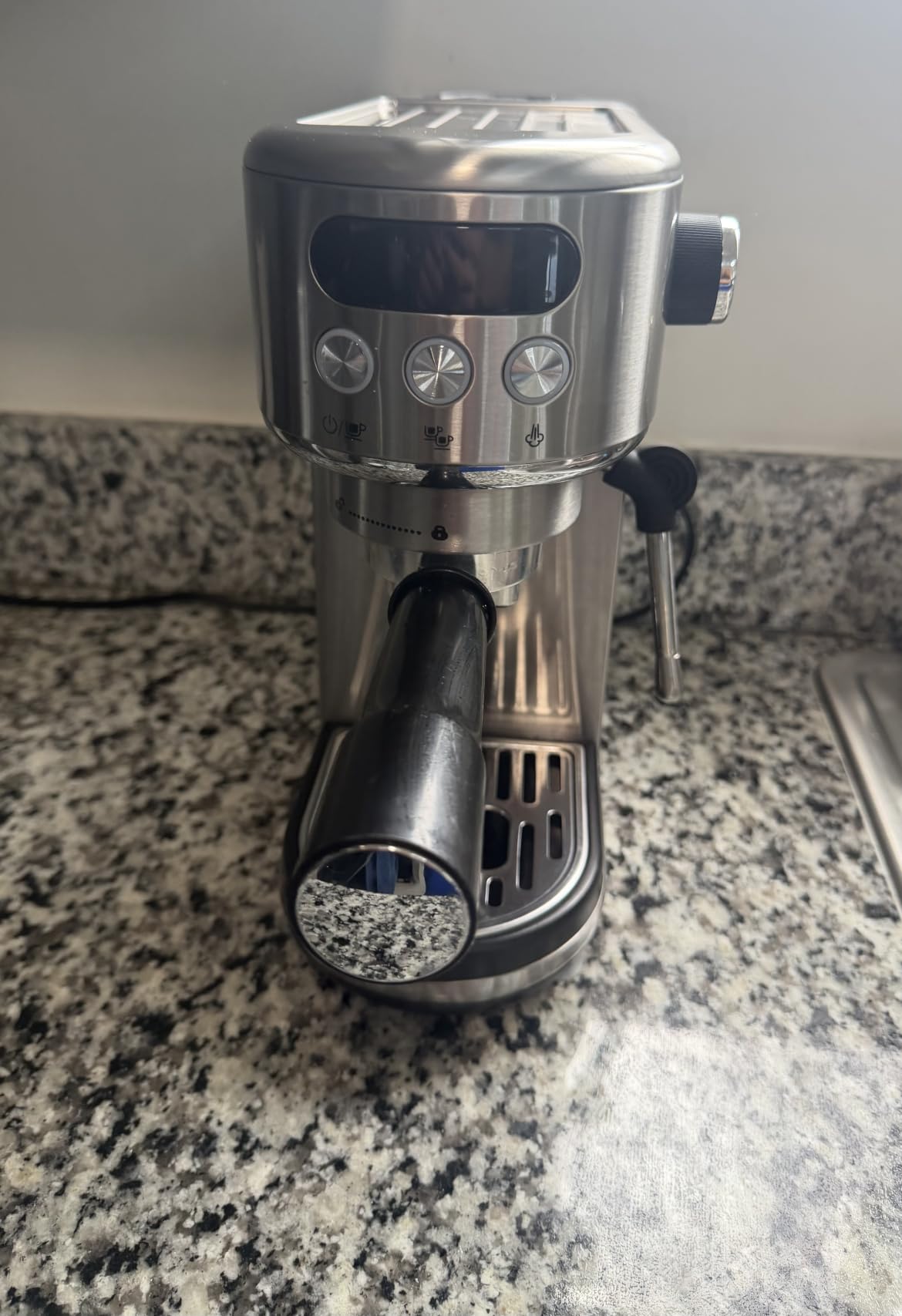 Neretva Espresso Machine 20 Bar Super Compact Espresso Coffee Machine-Beige customer photo 1