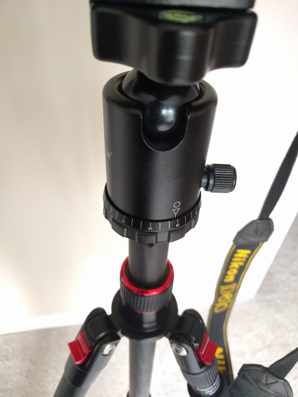 NEEWER Basics Carbon Fiber Travel Tripod Monopod, 64