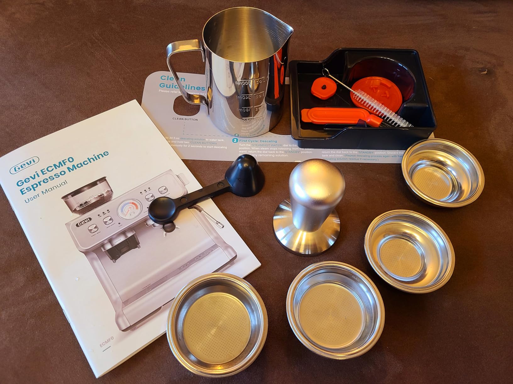Gevi Dual Boiler Espresso Machine With Built‑In Burr Grinder customer photo 2