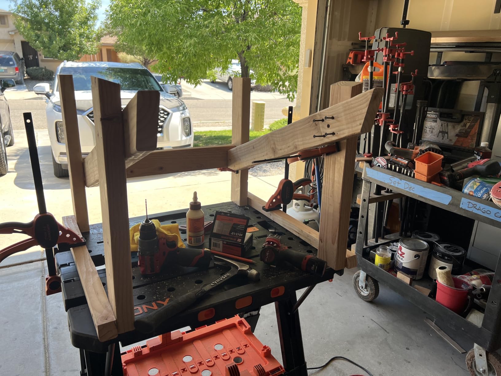 Pony Portable Folding Work Table, Workbench & Sawhorse customer photo 2