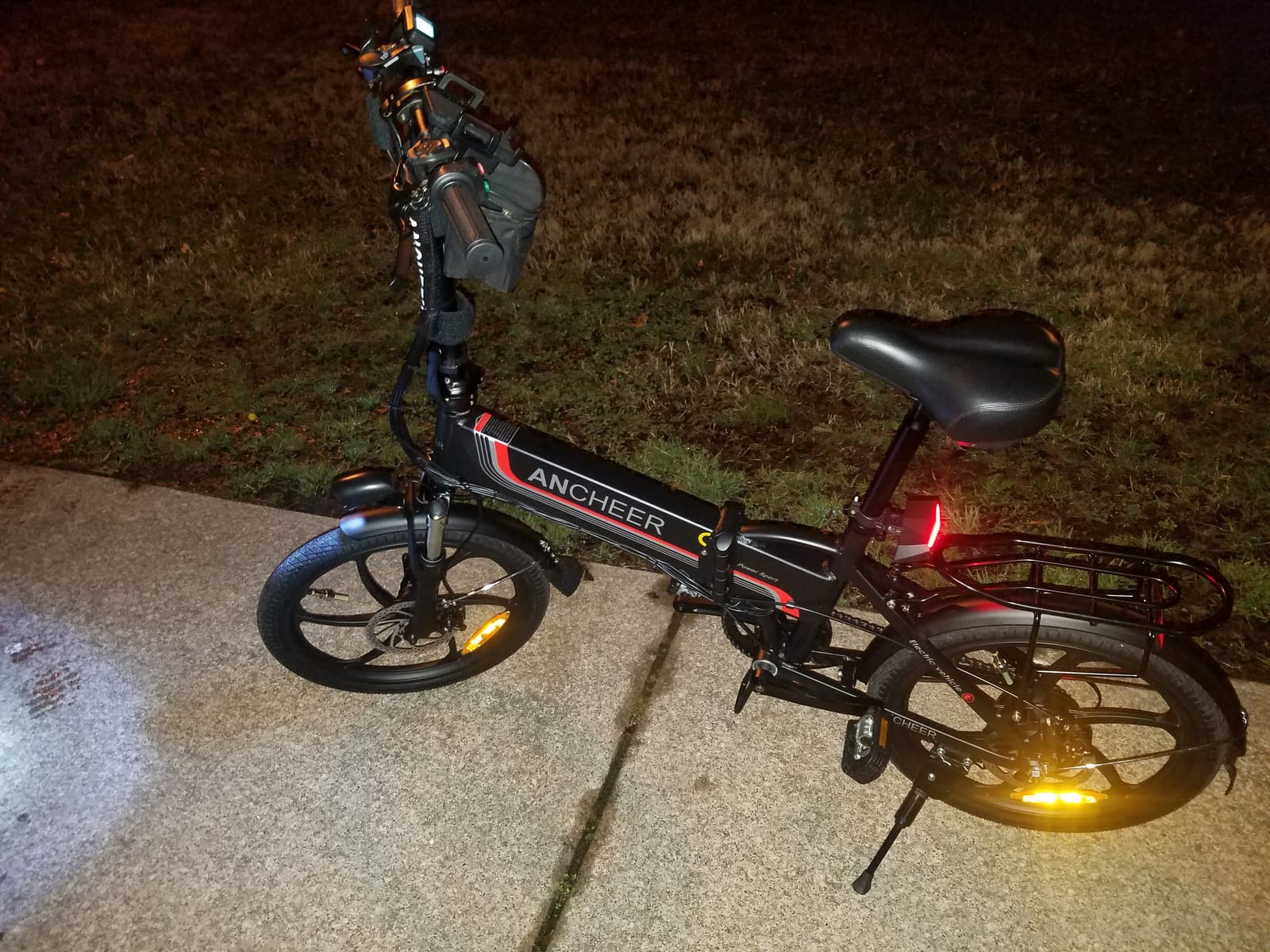 ANCHEER Electric Tricycle for Adults 2 Basket, Peak 1500 Electric Trike customer photo 1