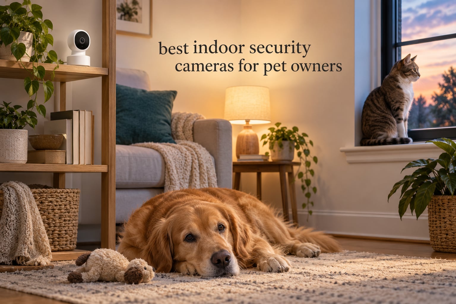 best indoor security cameras for pet owners