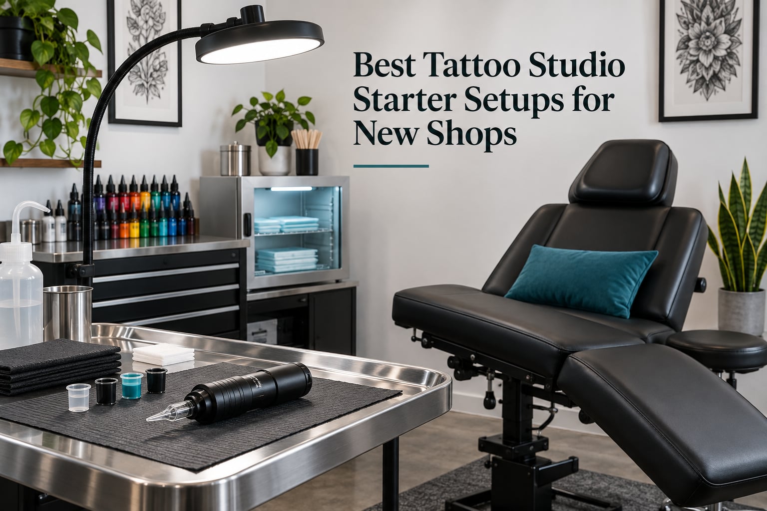 Best Tattoo Studio Starter Setups for New Shops