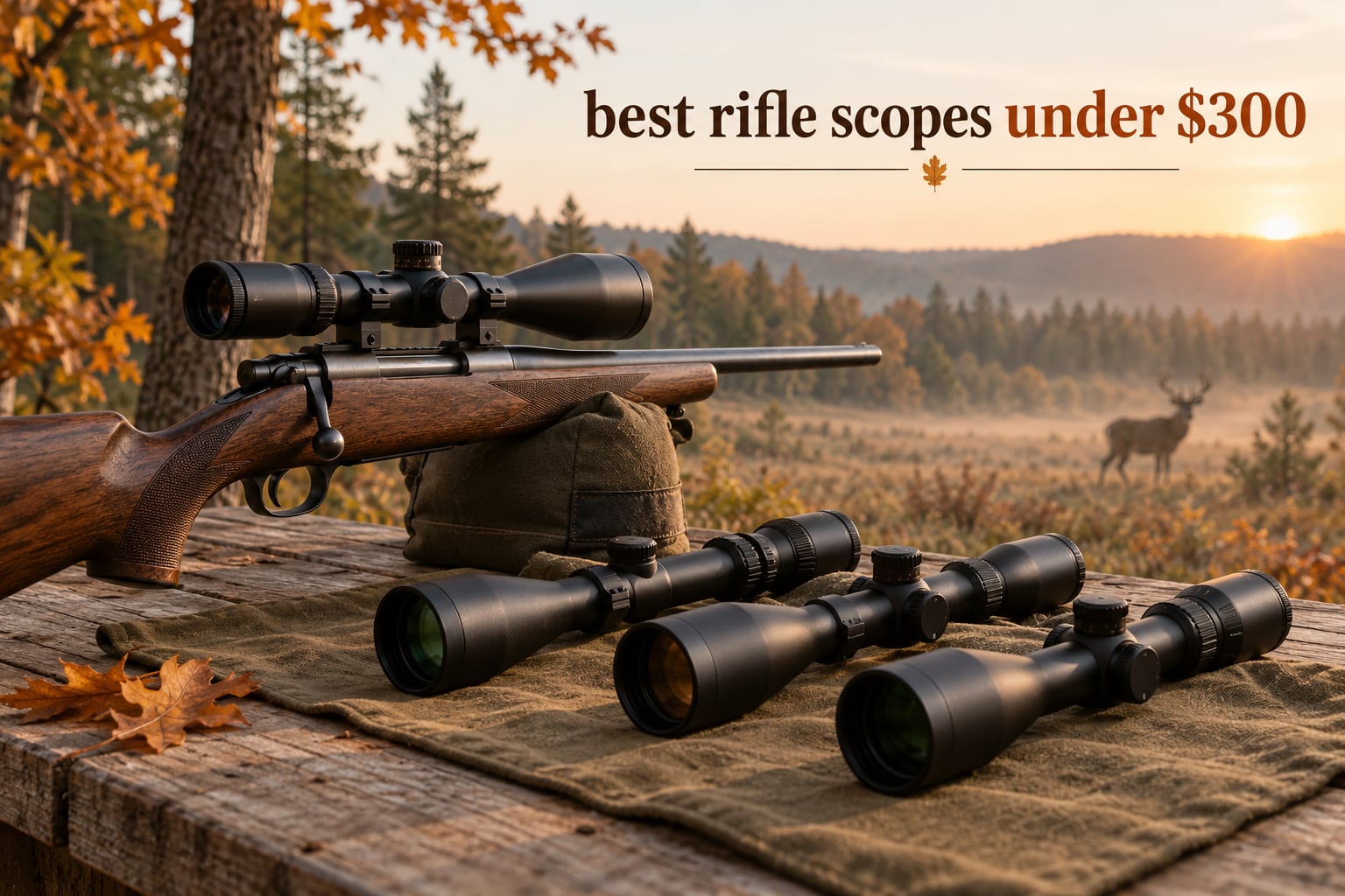 best rifle scopes under $300
