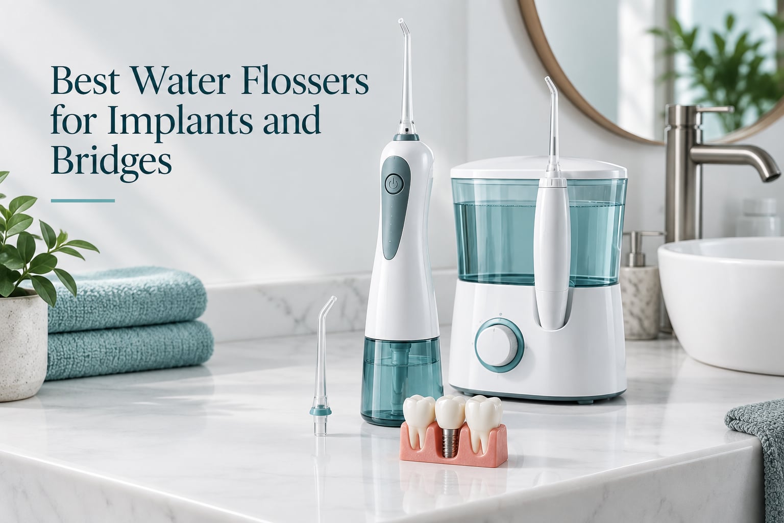 Best Water Flossers for Implants and Bridges