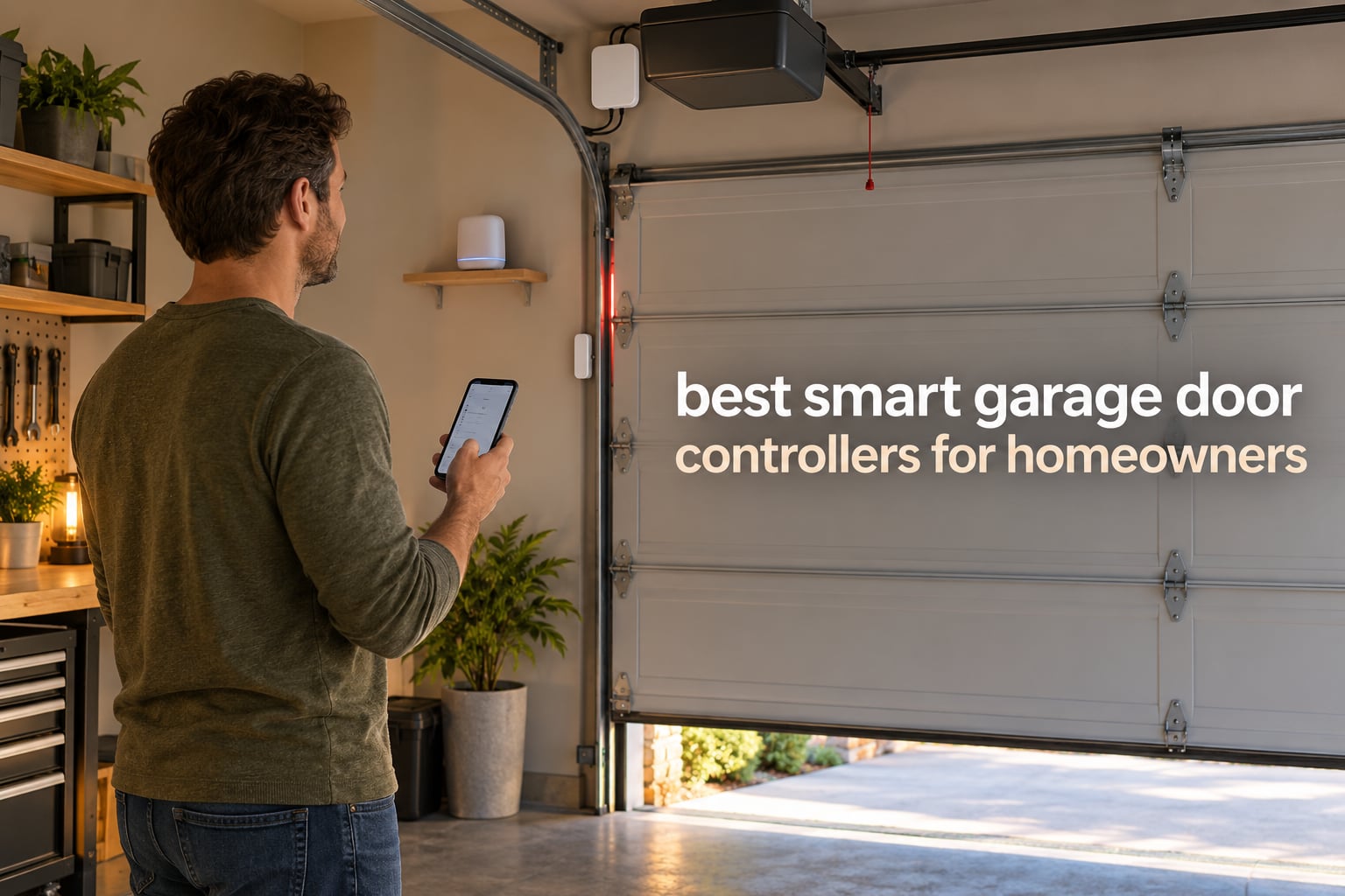 best smart garage door controllers for homeowners
