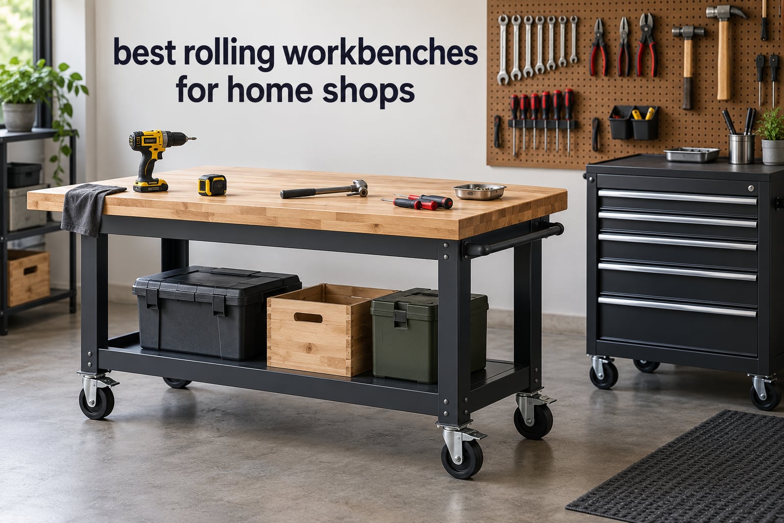 best rolling workbenches for home shops