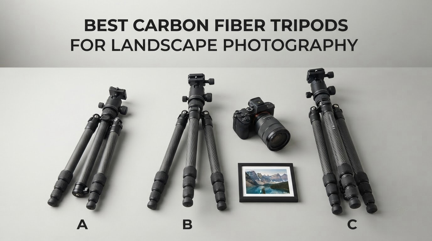 best carbon fiber tripods for landscape photography