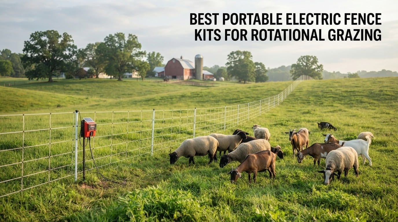 best portable electric fence kits for rotational grazing