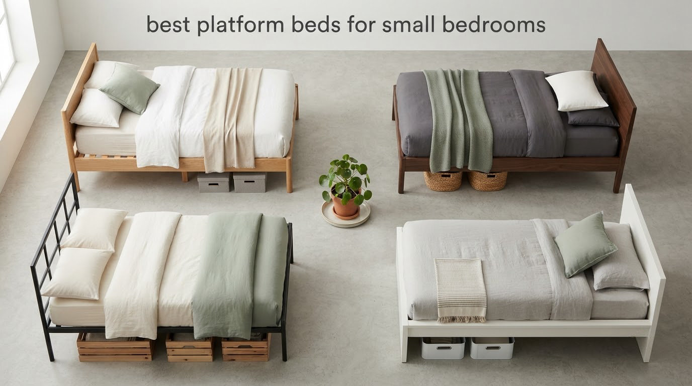 best platform beds for small bedrooms