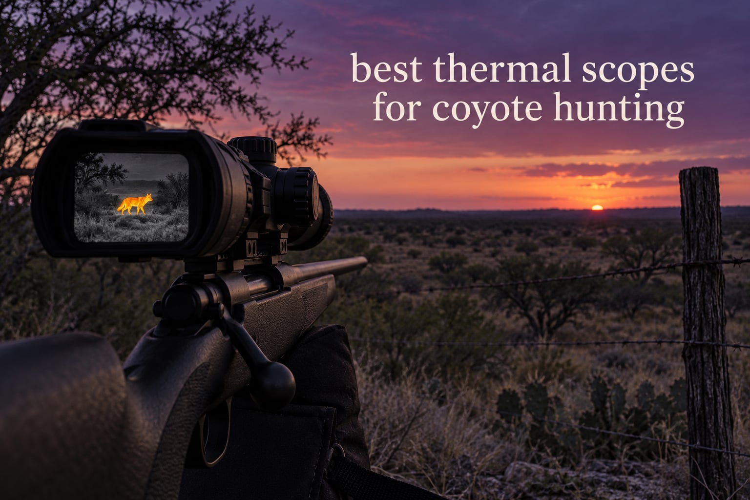 best thermal scopes for coyote hunting