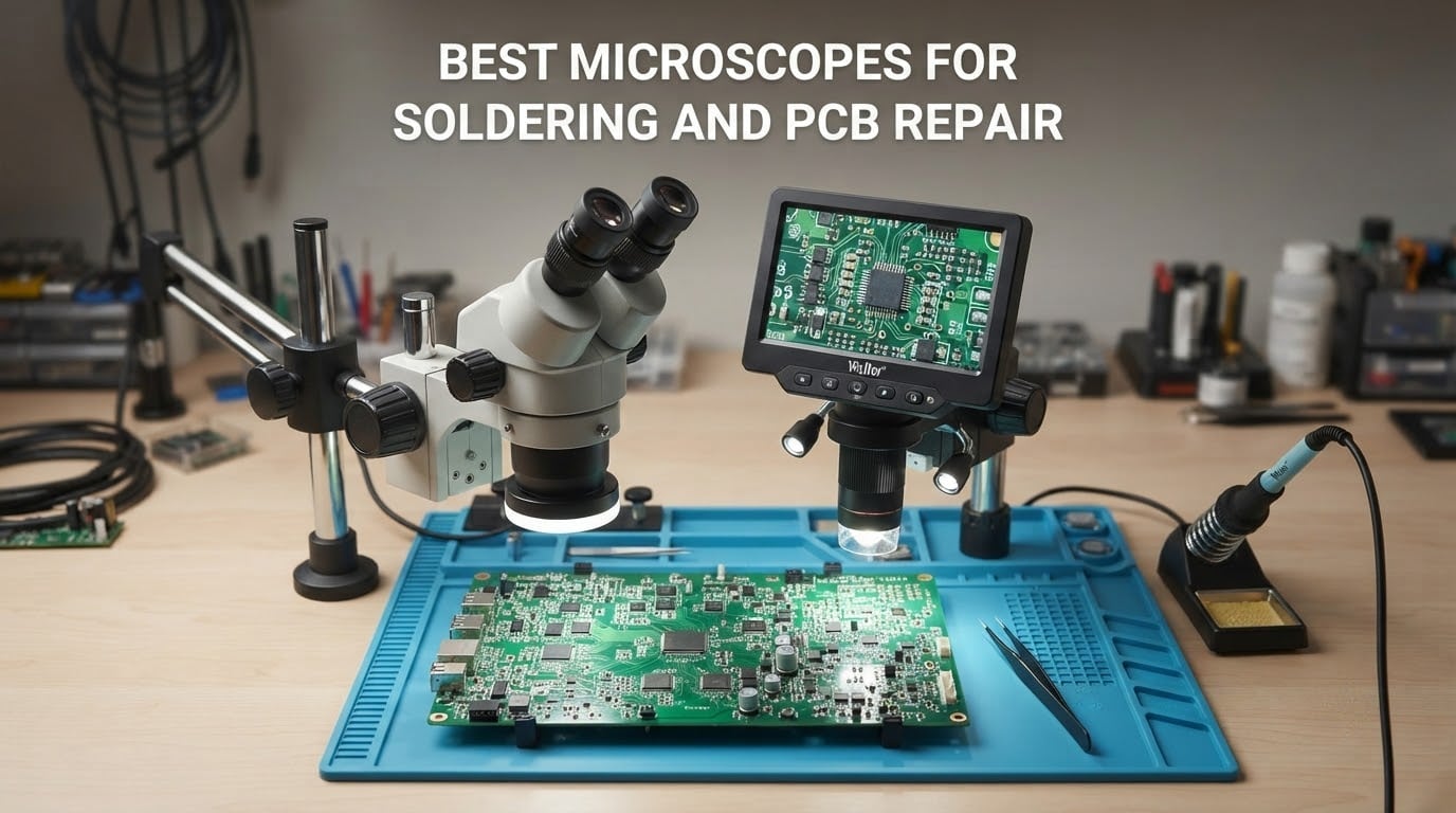 best microscopes for soldering and pcb repair