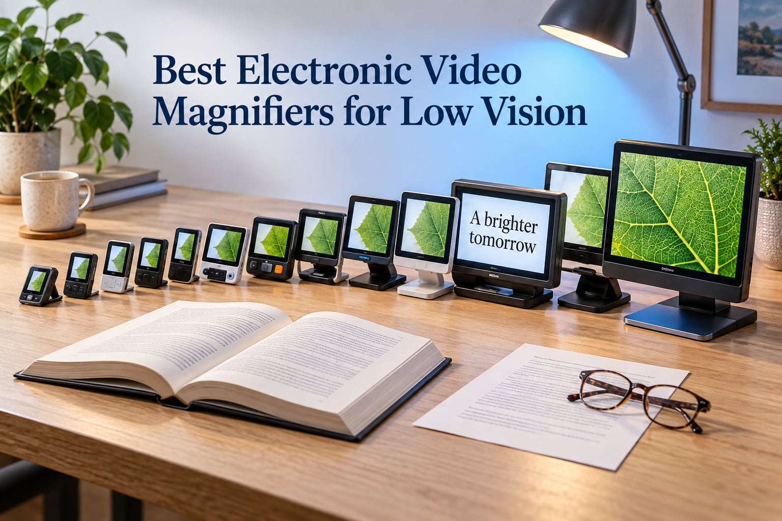 Best Electronic Video Magnifiers for Low Vision