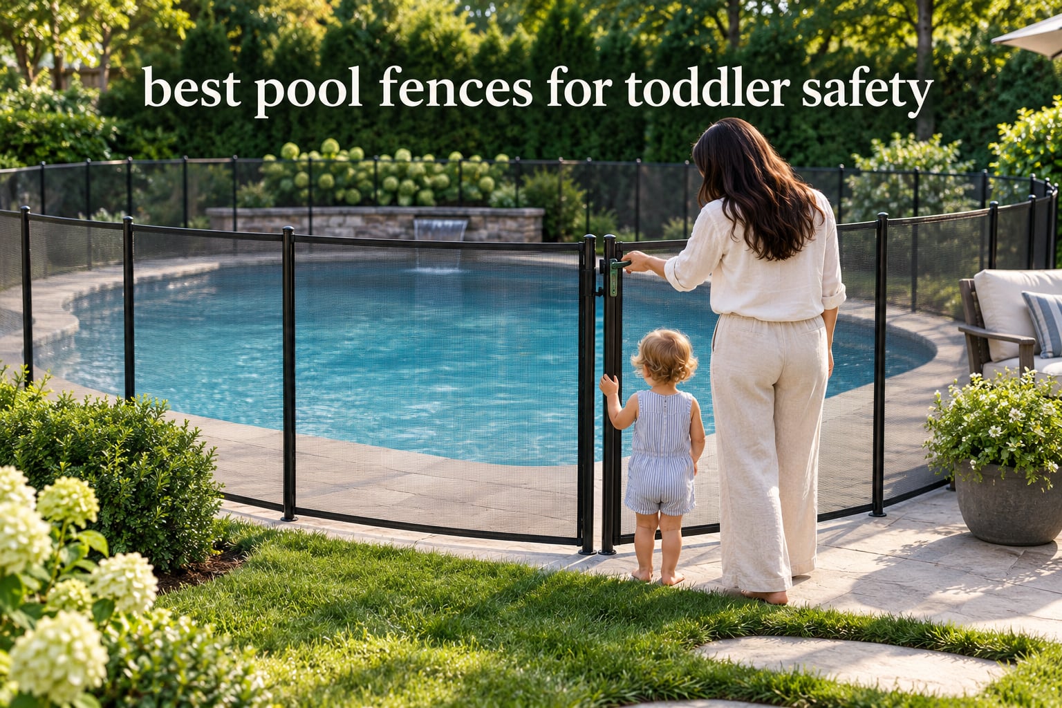 best pool fences for toddler safety