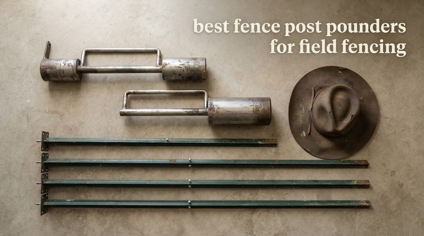 best fence post pounders for field fencing