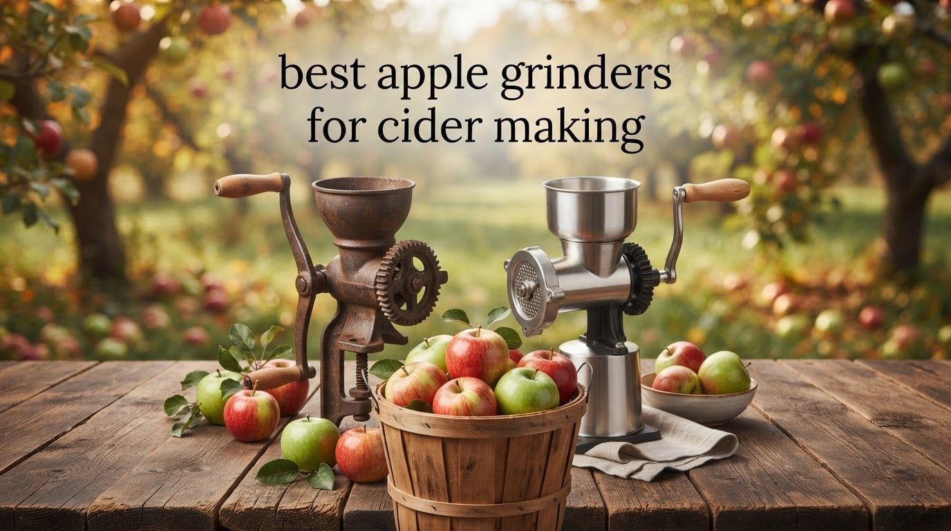 best apple grinders for cider making