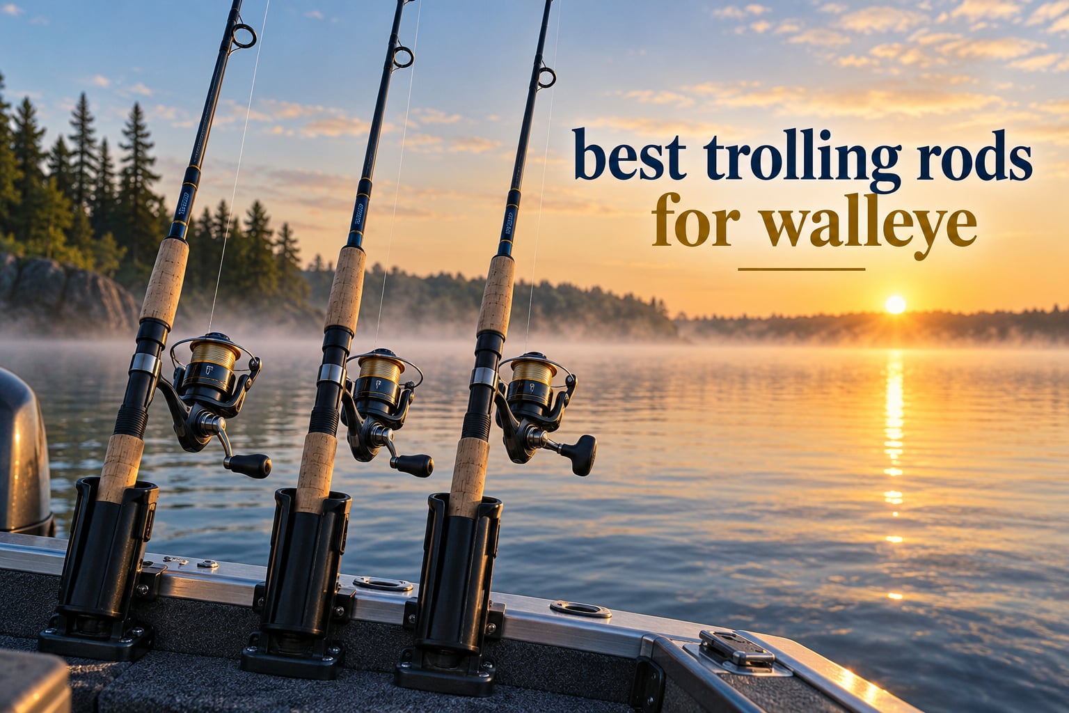 best trolling rods for walleye