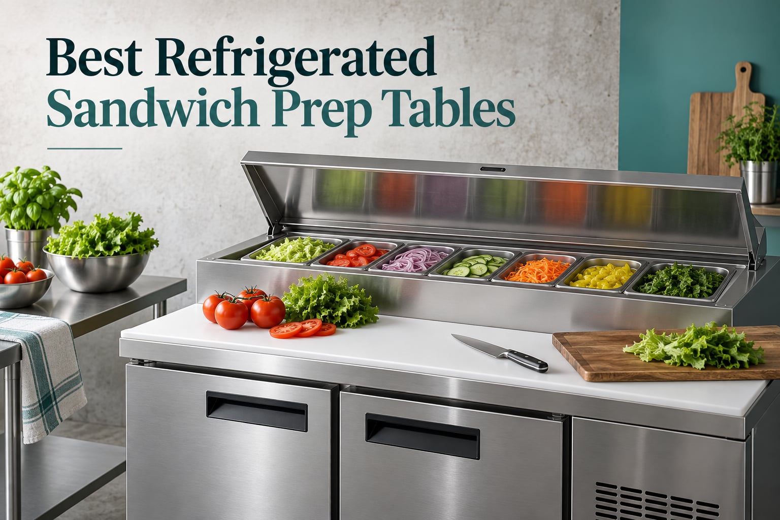 Best Refrigerated Sandwich Prep Tables