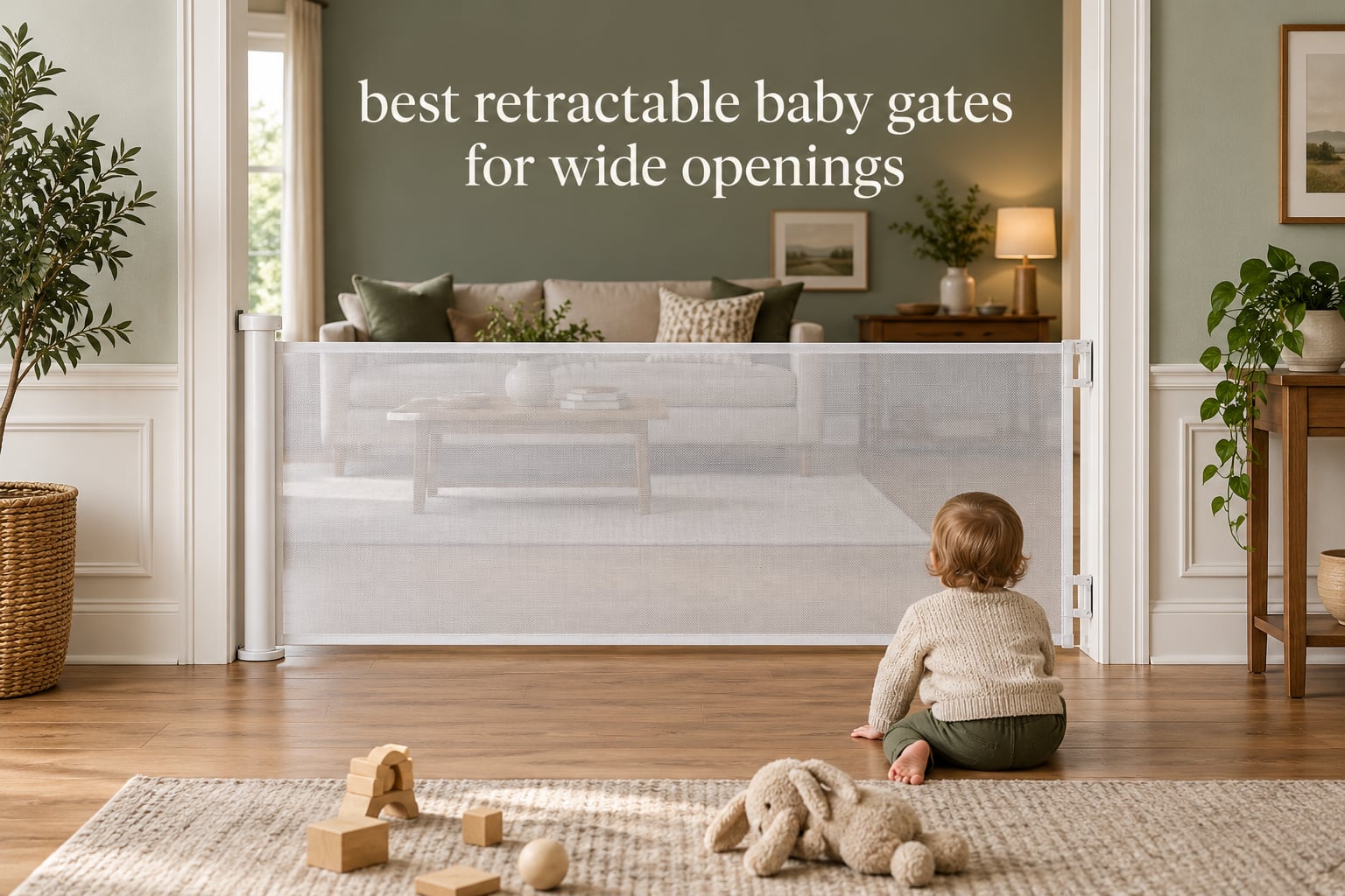 best retractable baby gates for wide openings