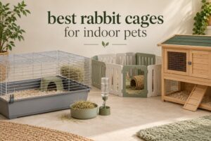 best rabbit cages for indoor pets