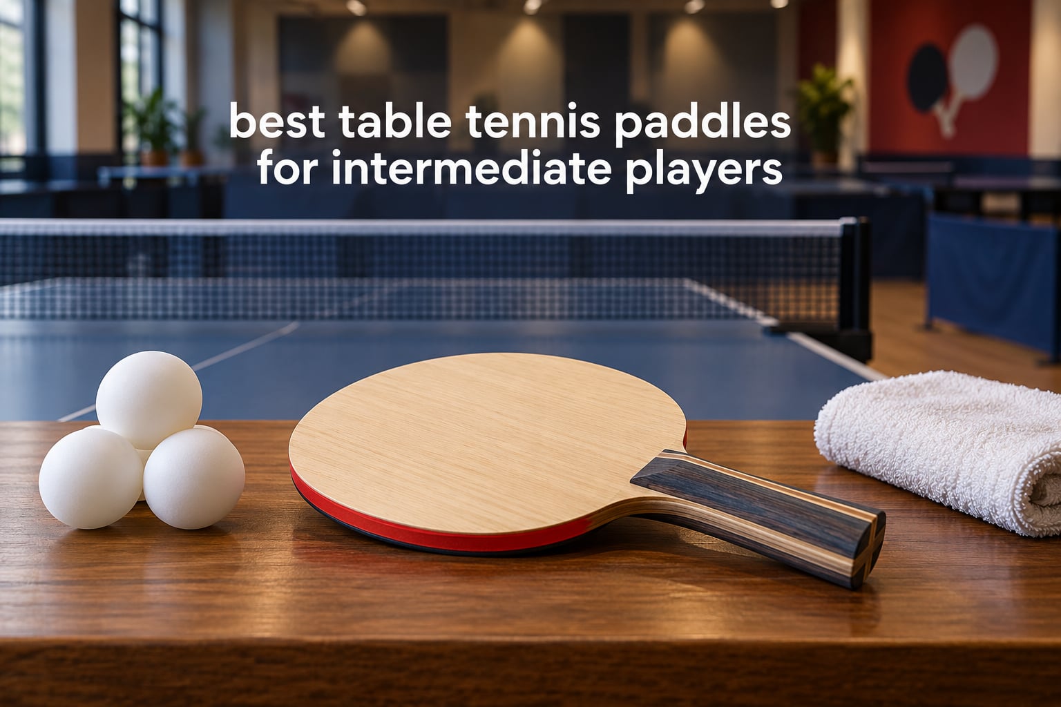 best table tennis paddles for intermediate players
