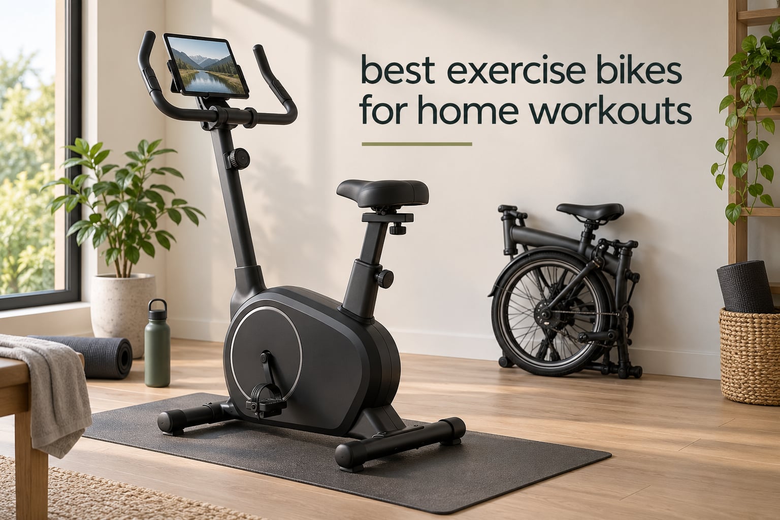 best exercise bikes for home workouts