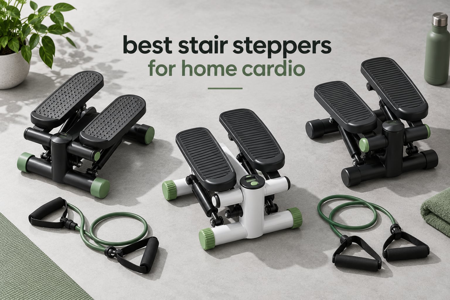 best stair steppers for home cardio
