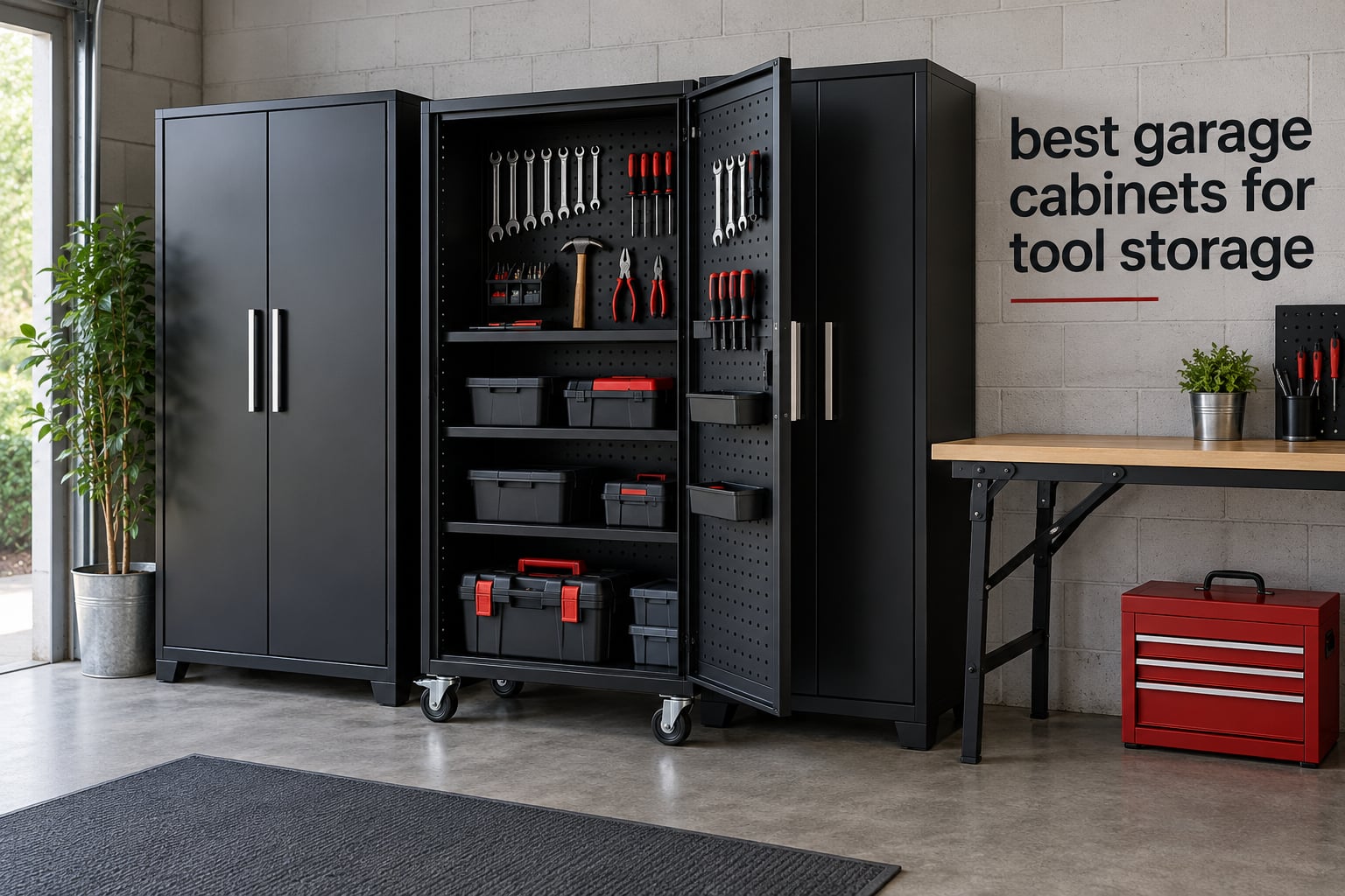 best garage cabinets for tool storage