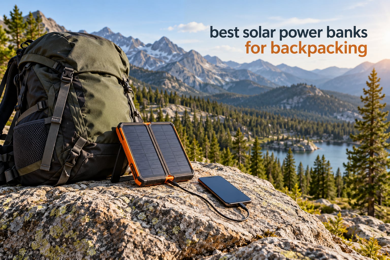 best solar power banks for backpacking