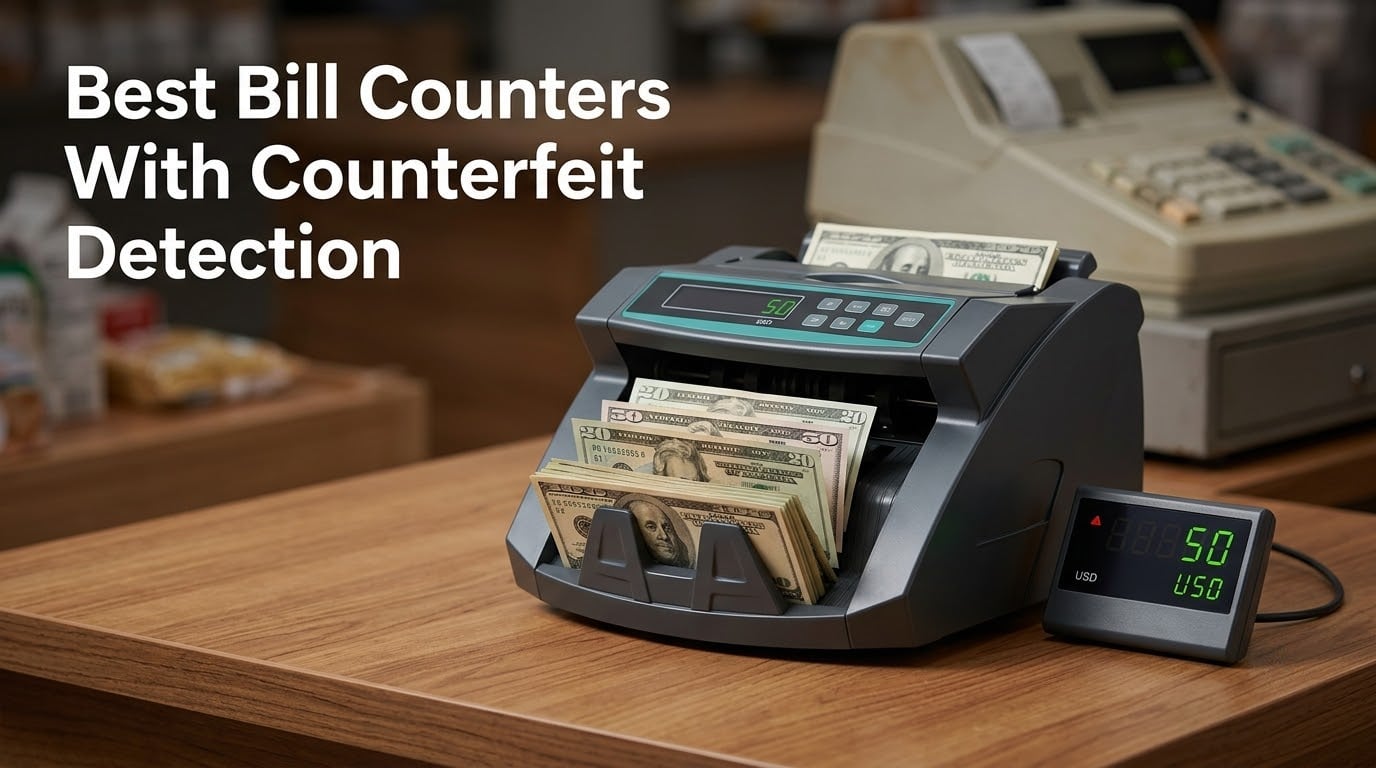 Best Bill Counters With Counterfeit Detection