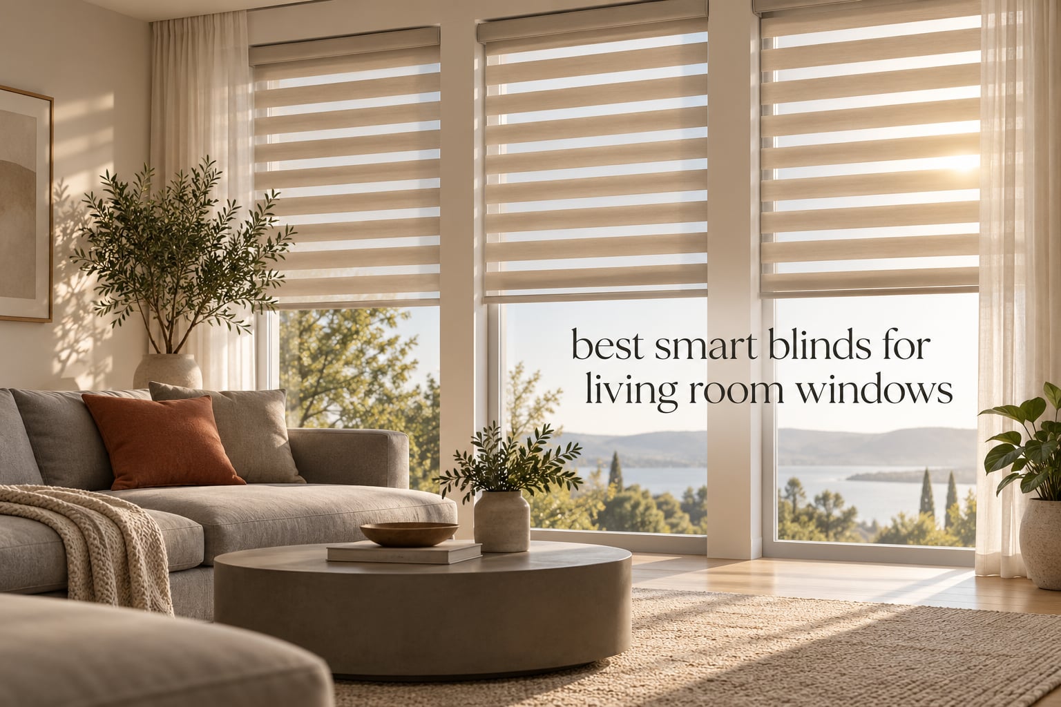 best smart blinds for living room windows