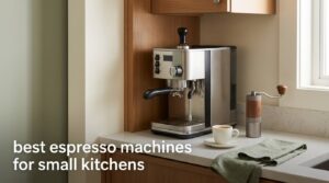 best espresso machines for small kitchens