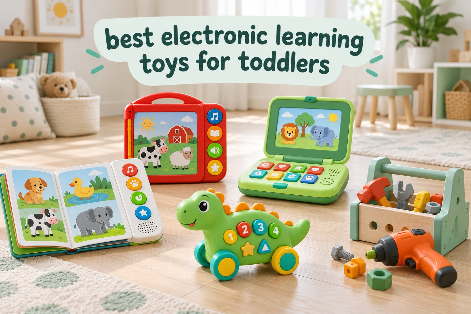 best electronic learning toys for toddlers