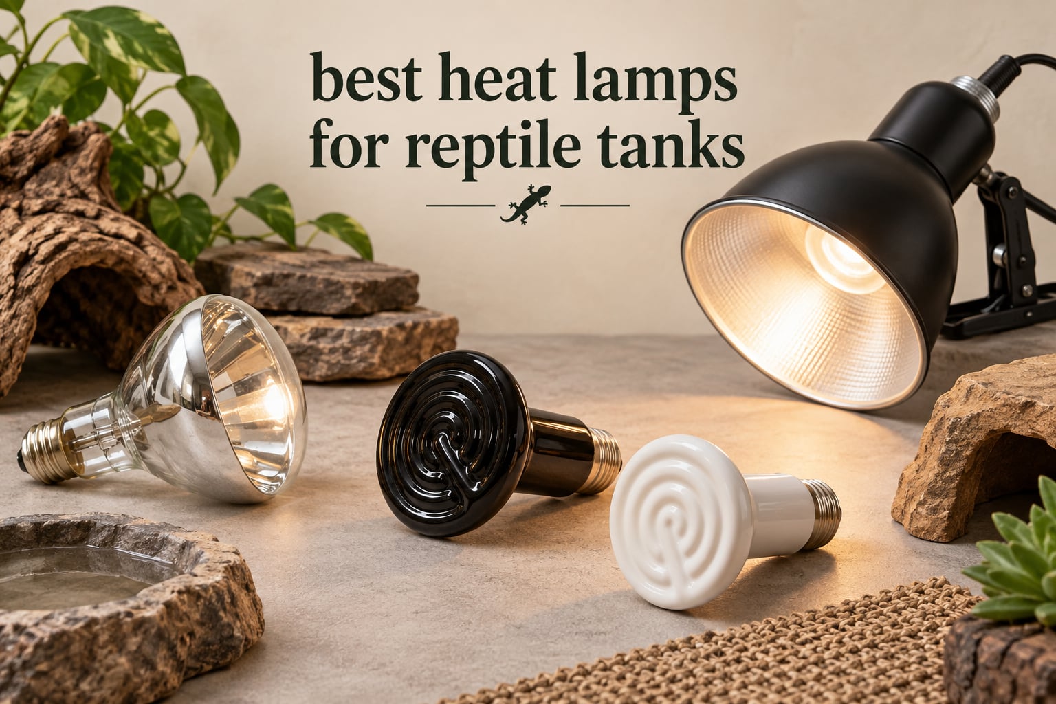 best heat lamps for reptile tanks
