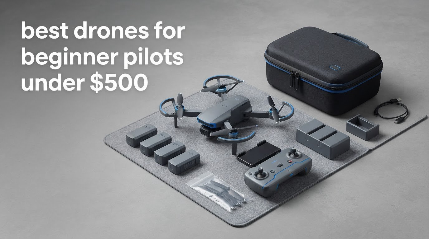 best drones for beginner pilots under $500