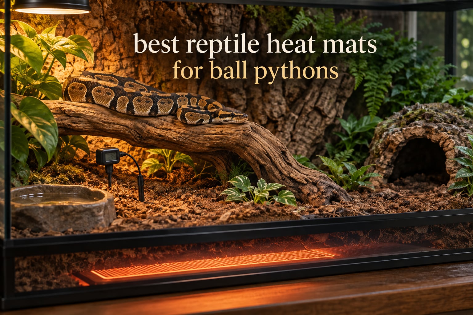 best reptile heat mats for ball pythons