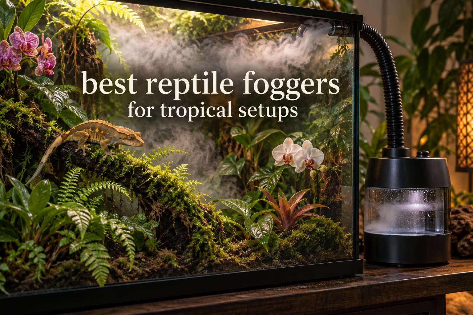 best reptile foggers for tropical setups