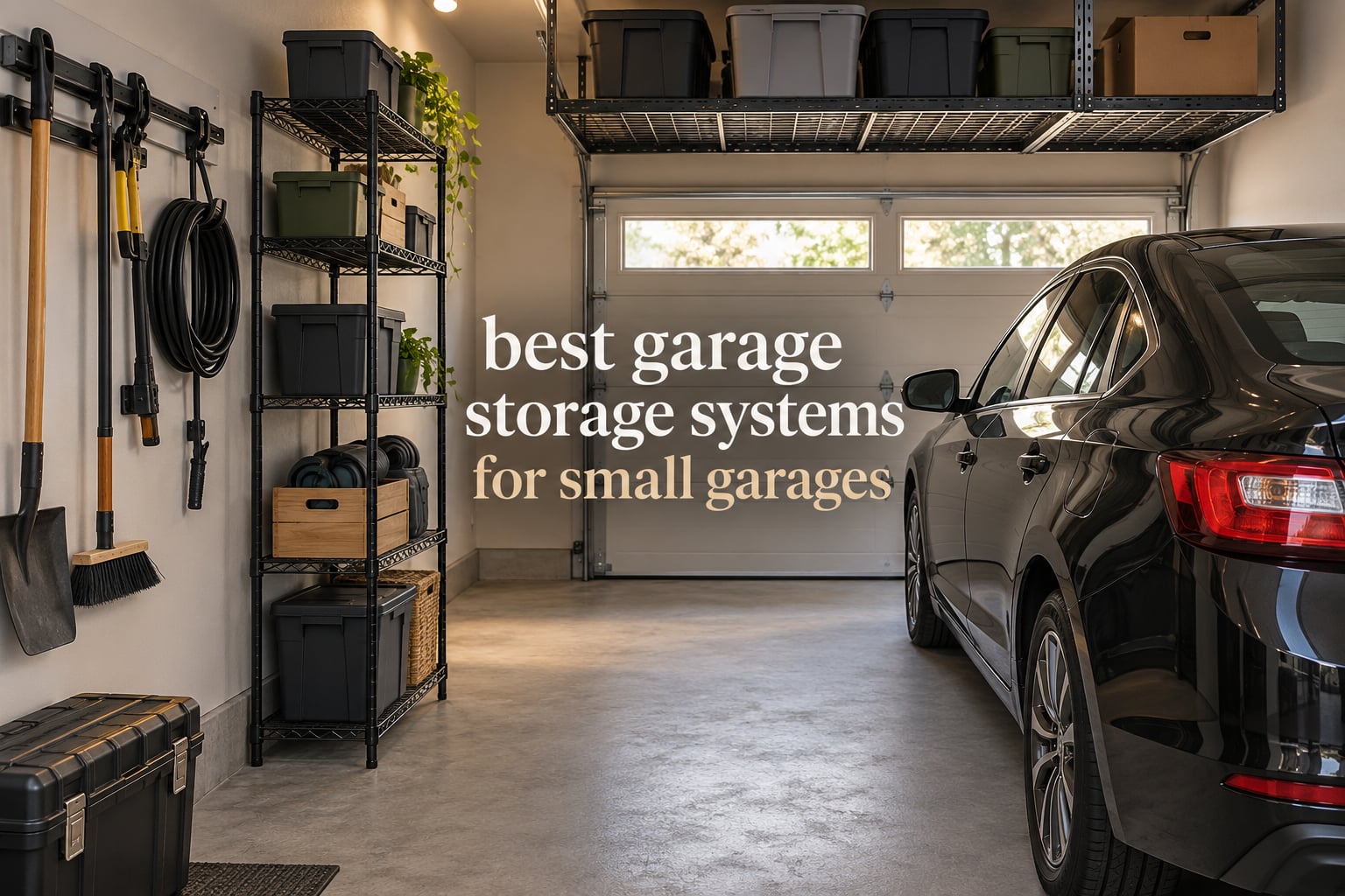 best garage storage systems for small garages