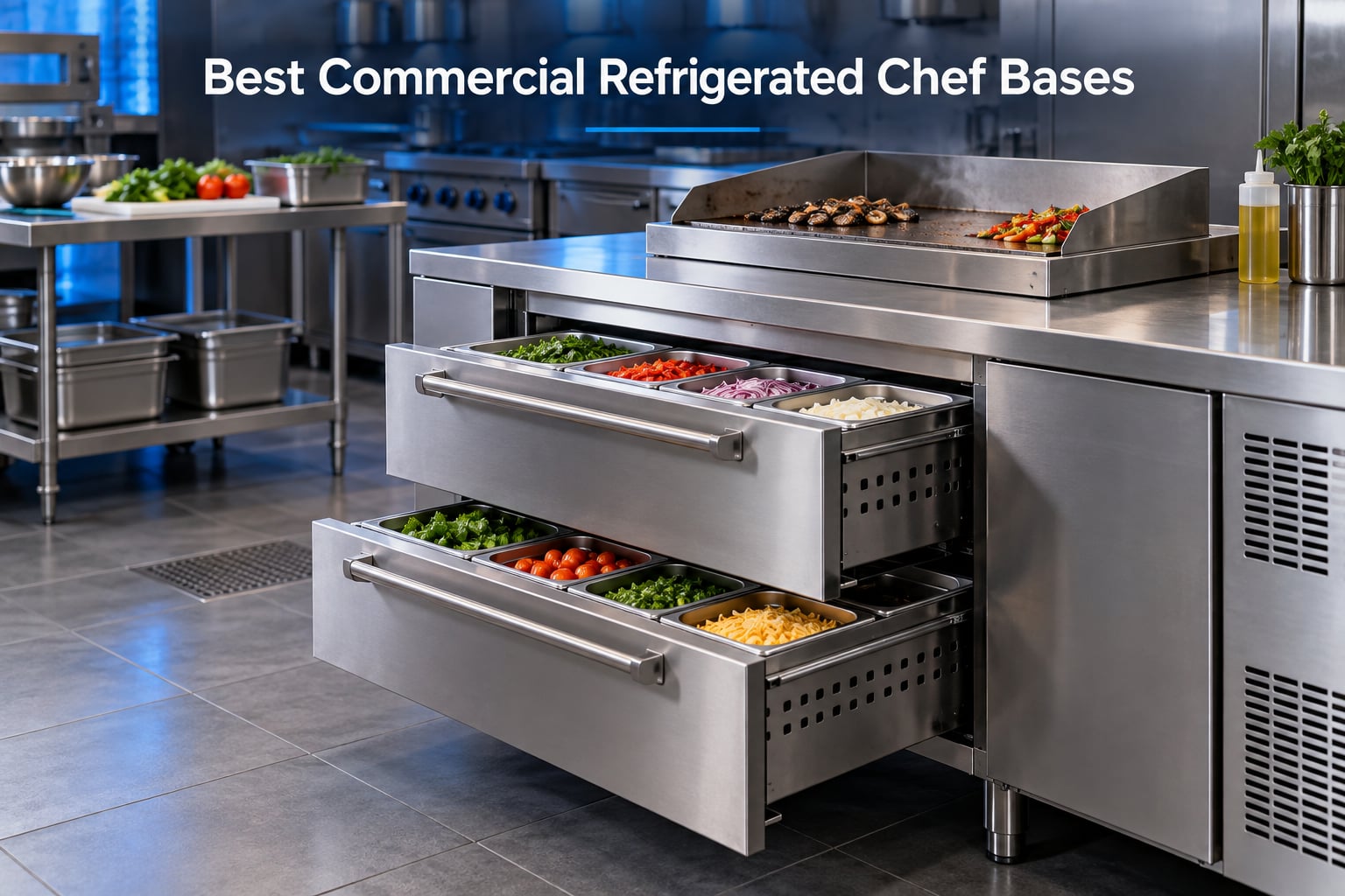 Best Commercial Refrigerated Chef Bases