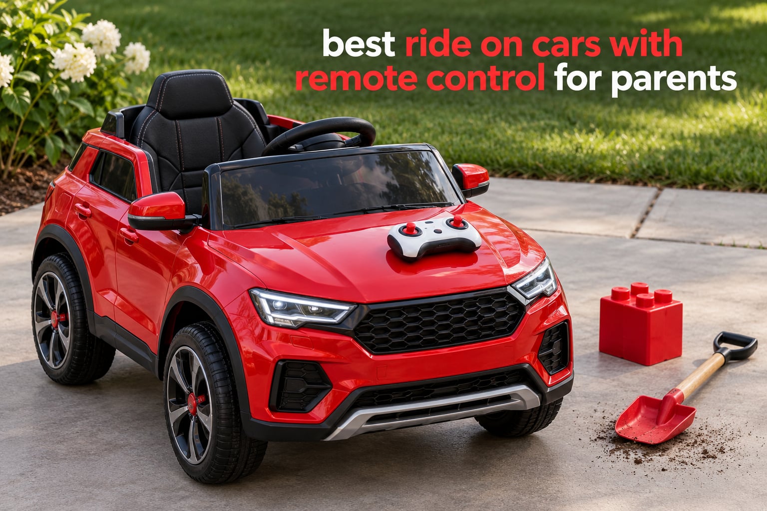 best ride on cars with remote control for parents