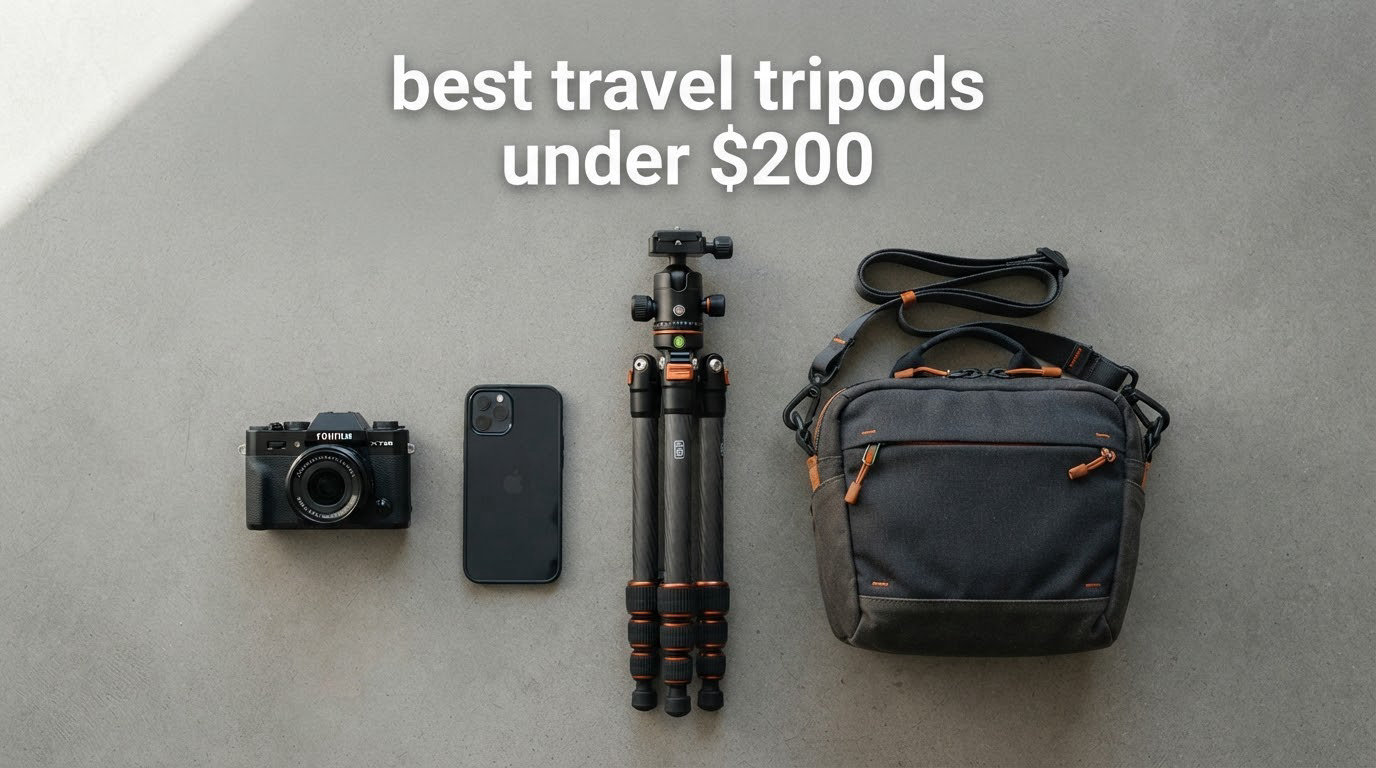 best travel tripods under $200