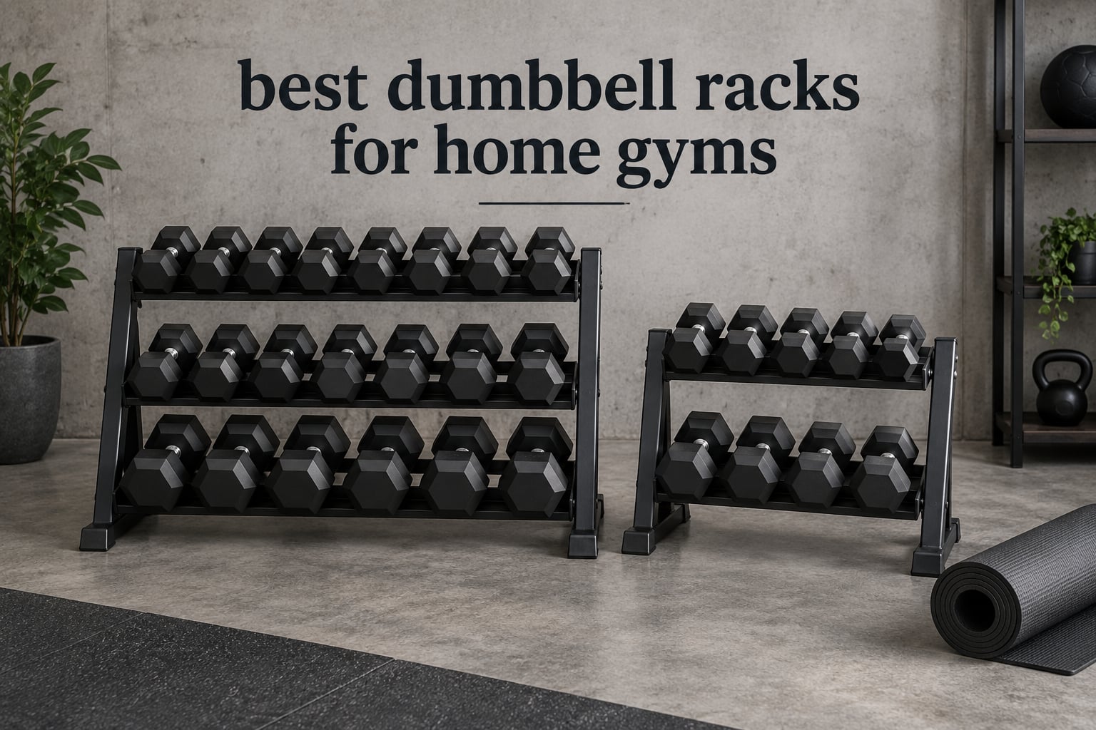 best dumbbell racks for home gyms