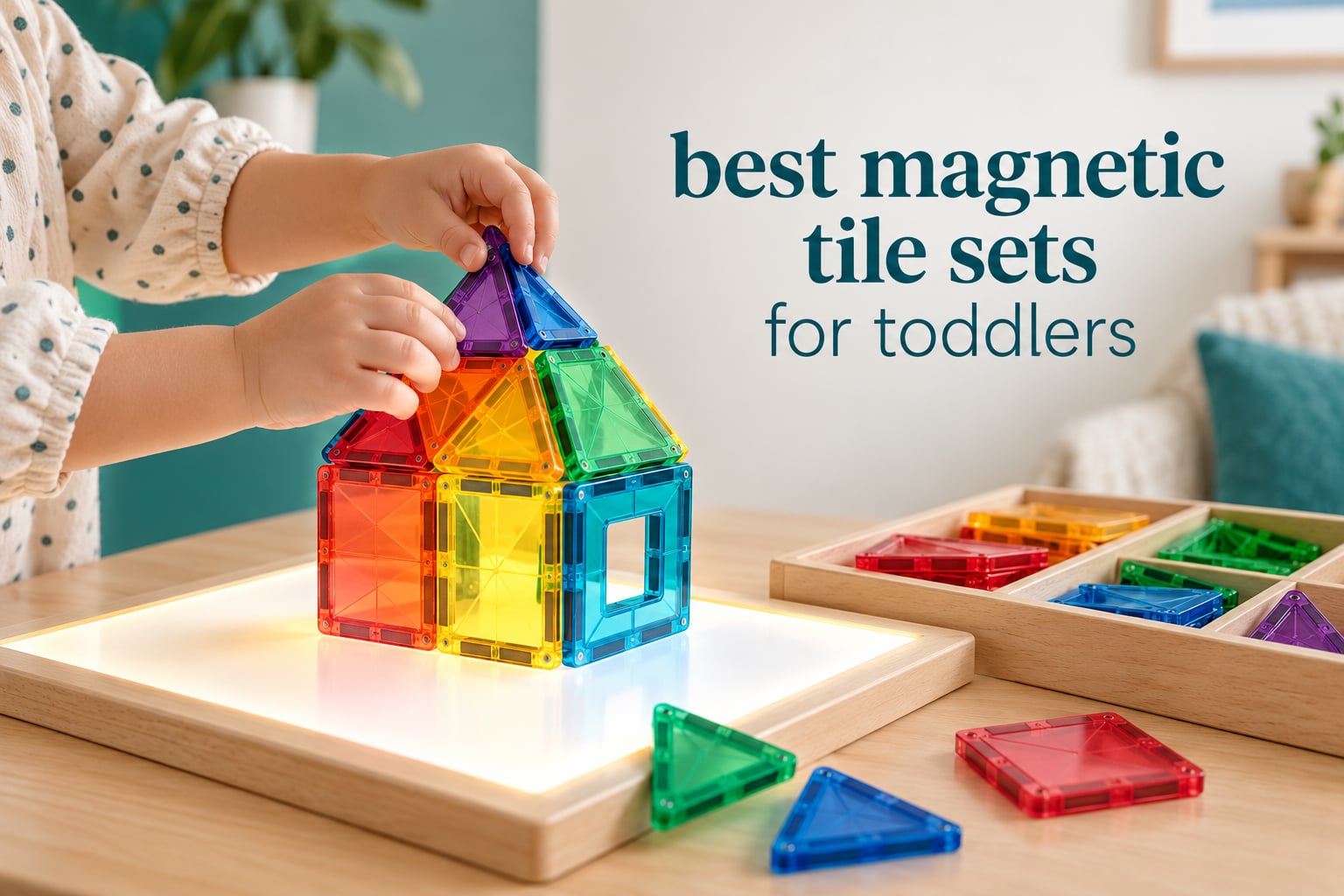 best magnetic tile sets for toddlers