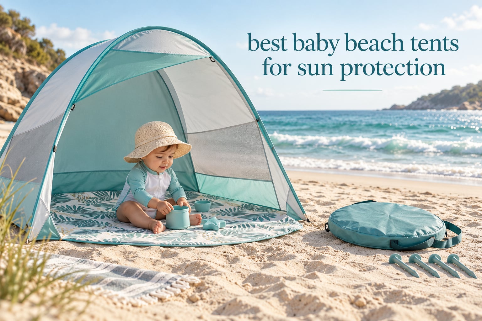 best baby beach tents for sun protection