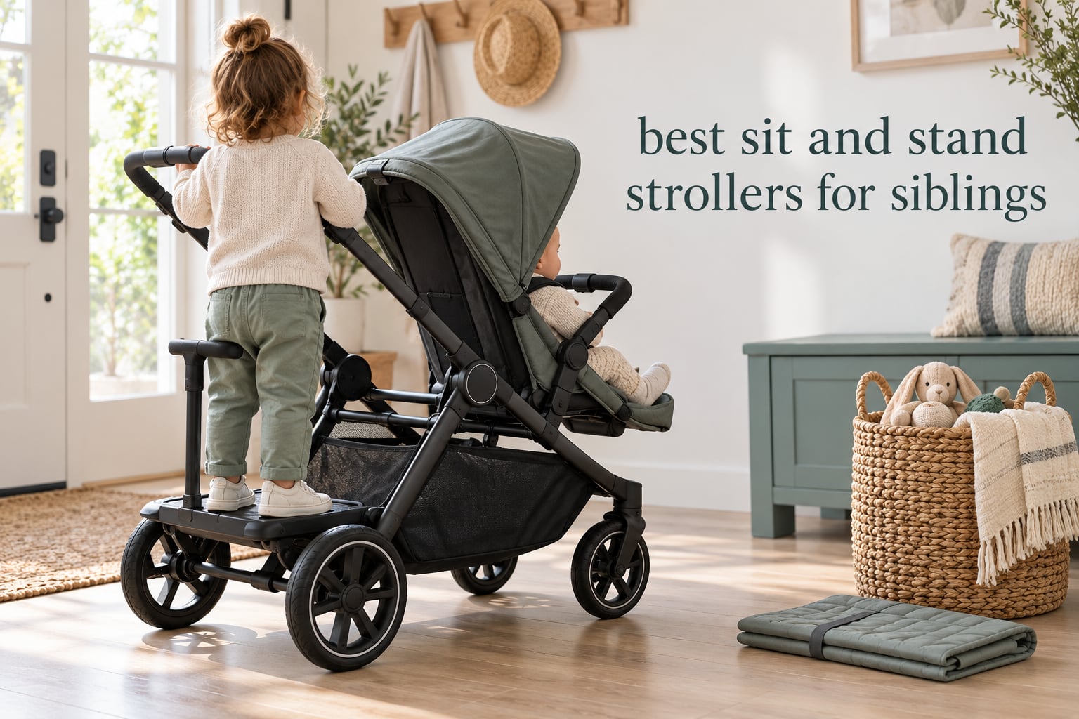 best sit and stand strollers for siblings