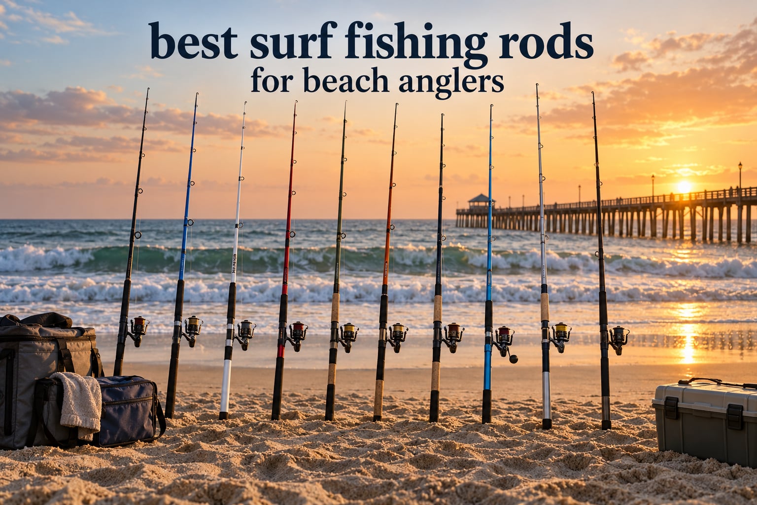 best surf fishing rods for beach anglers