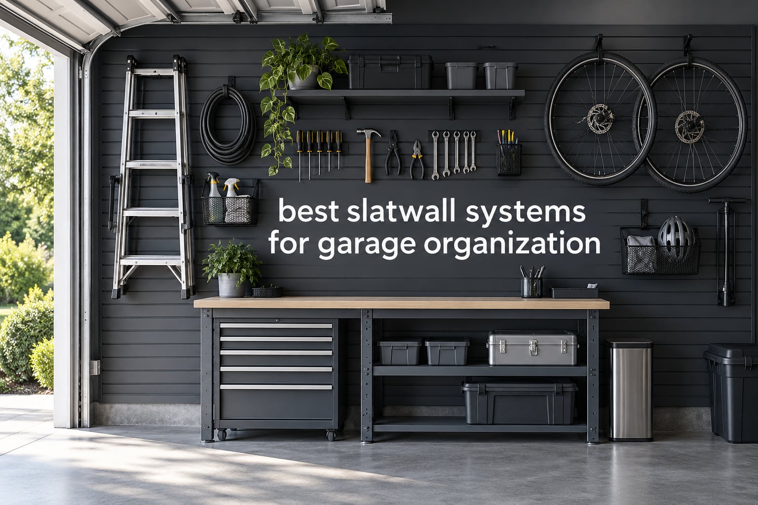best slatwall systems for garage organization