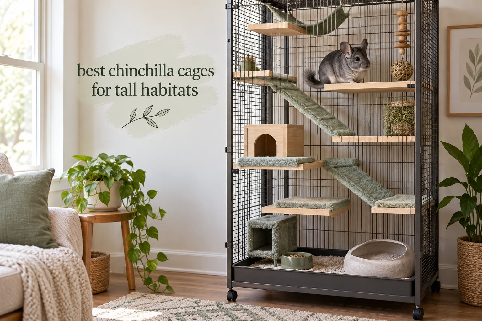 best chinchilla cages for tall habitats
