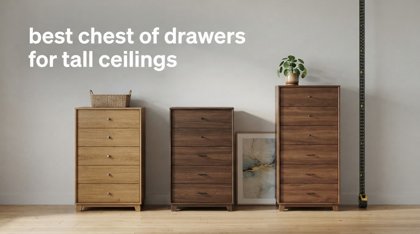 best chest of drawers for tall ceilings
